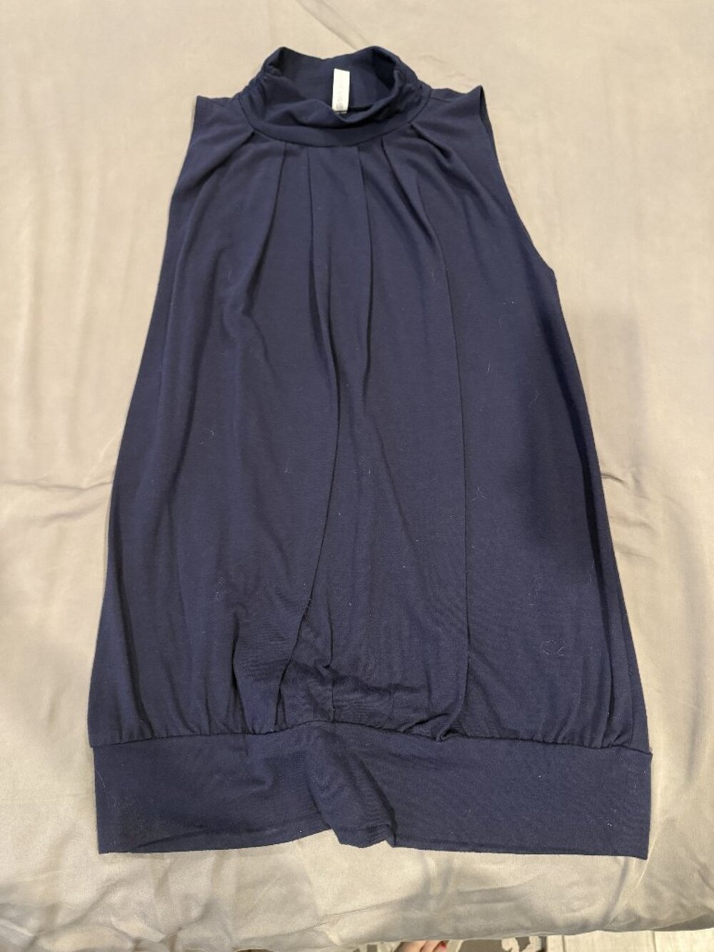 Navy Sleeveless Tank